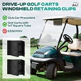 club car windshield retaining clips
